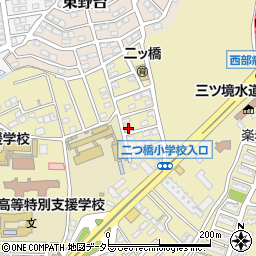 神奈川県横浜市瀬谷区二ツ橋町522-3周辺の地図