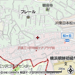 神奈川県横浜市神奈川区沢渡65周辺の地図