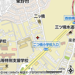 神奈川県横浜市瀬谷区二ツ橋町522-4周辺の地図