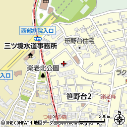 ソルクレスト横浜三ツ境２周辺の地図