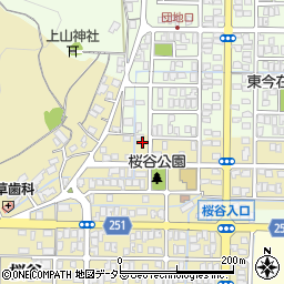 鳥取県鳥取市桜谷13-9周辺の地図