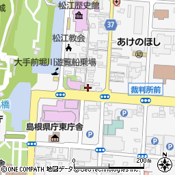 京都造形芸術大学　島根ものづくりセンター周辺の地図