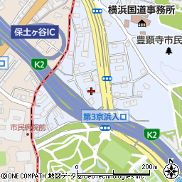 神奈川県横浜市神奈川区三ツ沢西町8周辺の地図