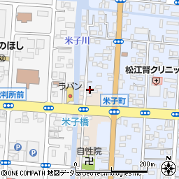 島根県松江市米子町59周辺の地図