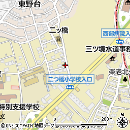 神奈川県横浜市瀬谷区二ツ橋町522-21周辺の地図