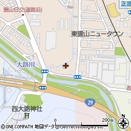 セブンイレブン鳥取雲山店周辺の地図