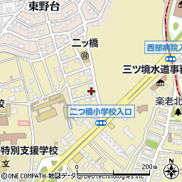 神奈川県横浜市瀬谷区二ツ橋町522-23周辺の地図