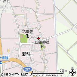 千葉県市原市新生536-1周辺の地図