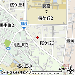 桜ケ丘骨格調整院周辺の地図
