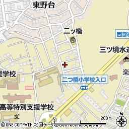 神奈川県横浜市瀬谷区二ツ橋町522-10周辺の地図