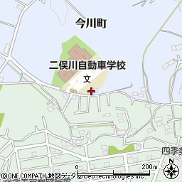 株式会社二俣川自動車学校　コース周辺の地図