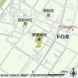 東漸禅寺周辺の地図