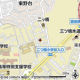 神奈川県横浜市瀬谷区二ツ橋町522-9周辺の地図