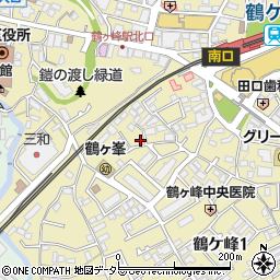 鶴ケ峰胃腸科診療所周辺の地図