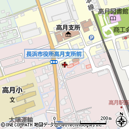 滋賀県長浜市高月町渡岸寺155周辺の地図