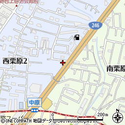 吉野家 ２４６号線座間店周辺の地図