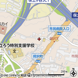 神奈川県横浜市保土ケ谷区岡沢町321周辺の地図