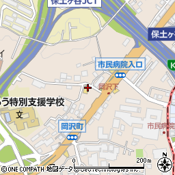 神奈川県横浜市保土ケ谷区岡沢町322周辺の地図