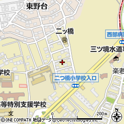 神奈川県横浜市瀬谷区二ツ橋町522-25周辺の地図