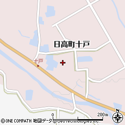 兵庫県豊岡市日高町十戸304周辺の地図