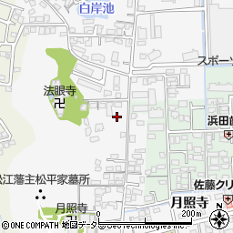 島根県松江市外中原町鷹匠町149-2周辺の地図