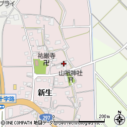 千葉県市原市新生536周辺の地図
