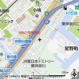 スパシエ東神奈川周辺の地図