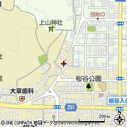 鳥取県鳥取市桜谷26周辺の地図