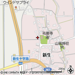 千葉県市原市新生497周辺の地図