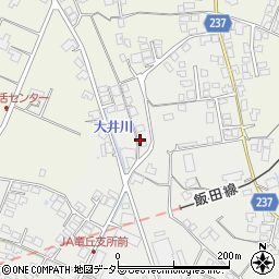 長野県飯田市長野原552周辺の地図