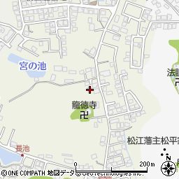 島根県松江市国屋町国屋上320周辺の地図