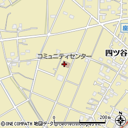 新田宿・四ツ谷コミュニティセンター周辺の地図