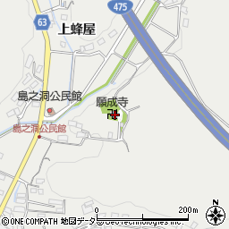 岐阜県美濃加茂市蜂屋町上蜂屋210周辺の地図