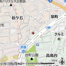 松ケ丘38斉藤邸☆akippa駐車場周辺の地図