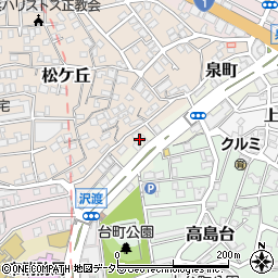神奈川県横浜市神奈川区泉町周辺の地図