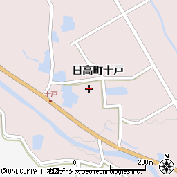兵庫県豊岡市日高町十戸301周辺の地図