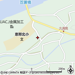 岐阜県恵那市長島町久須見178周辺の地図