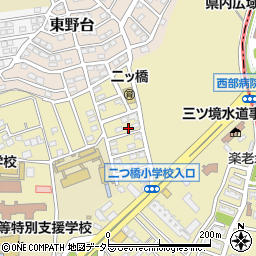 神奈川県横浜市瀬谷区二ツ橋町522-13周辺の地図
