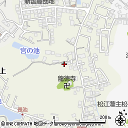 島根県松江市国屋町国屋上321周辺の地図