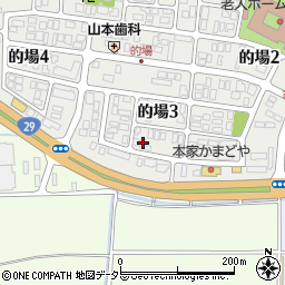 鳥取県鳥取市的場3丁目77周辺の地図