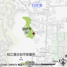 島根県松江市外中原町鷹匠町143-1周辺の地図