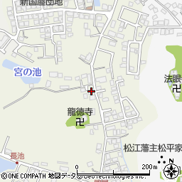 島根県松江市国屋町国屋上319周辺の地図