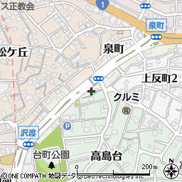 嶋田青果店周辺の地図