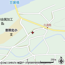 岐阜県恵那市長島町久須見456周辺の地図