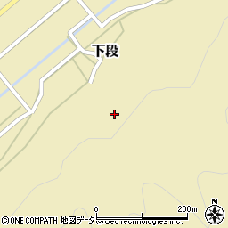 鳥取県鳥取市下段490周辺の地図