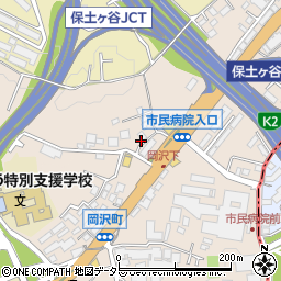 神奈川県横浜市保土ケ谷区岡沢町327周辺の地図