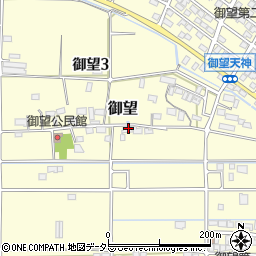 岐阜県岐阜市御望441周辺の地図