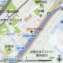 メルセデスＥＱ横浜周辺の地図
