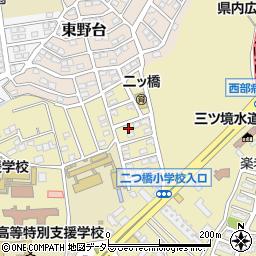 神奈川県横浜市瀬谷区二ツ橋町522-17周辺の地図
