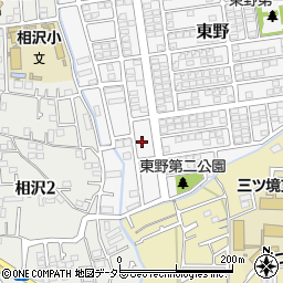 神奈川県横浜市瀬谷区東野33周辺の地図